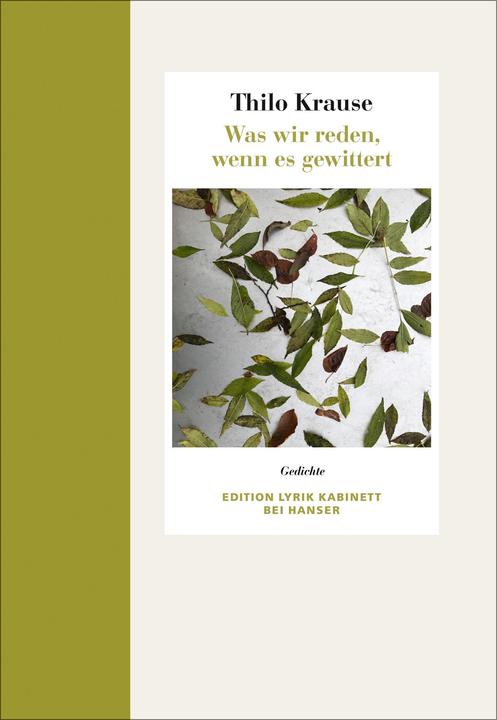 Produktbild Was wir reden, wenn es gewittert (Deutsch, Thilo Krause, 2018)