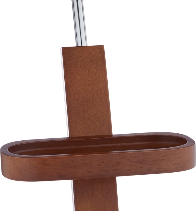 Actual product image Relaxdays Men's Valet with Walnut Look
