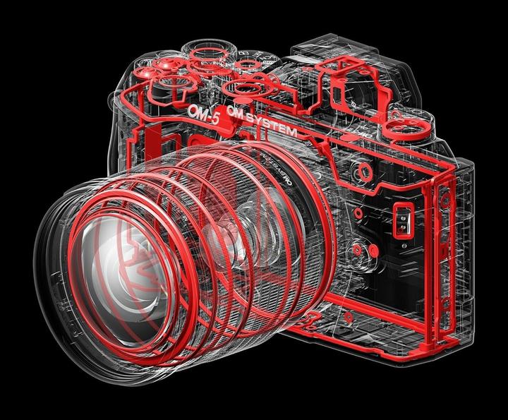 Produktbild OM System OM-5 Mark II M.Zuiko Digital ED 12-45mm F4.0 Pro (12 - 45 mm, 20.40 Mpx, 4/3)