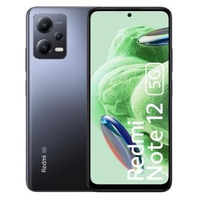 Xiaomi Redmi Note 12 5G (128 GB, Onyx Gray, 6.67", Hybrid Dual SIM, 5G), Smartphone, Grau