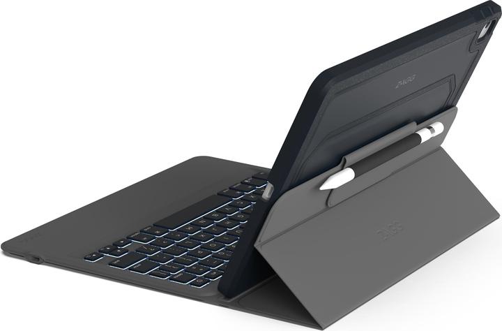 Actual product image Zagg Keyboard-Rugged Messenger-Apple-iPad 10.2-KB-Charcoal-Nordic, Apple, iPad, Black, 25.9 cm (10.2 (iPad)