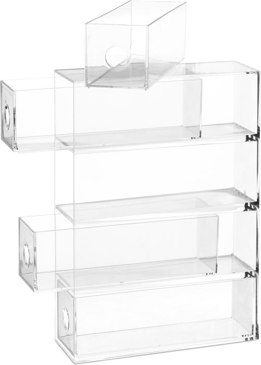 Actual product image Relaxdays Acrylic Cosmetic Organiser