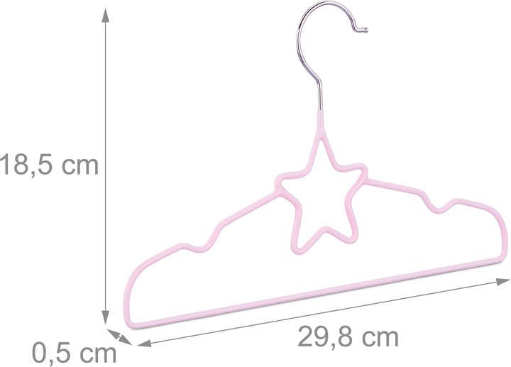 Produktbild Relaxdays Kinderkleiderbügel (10 x)