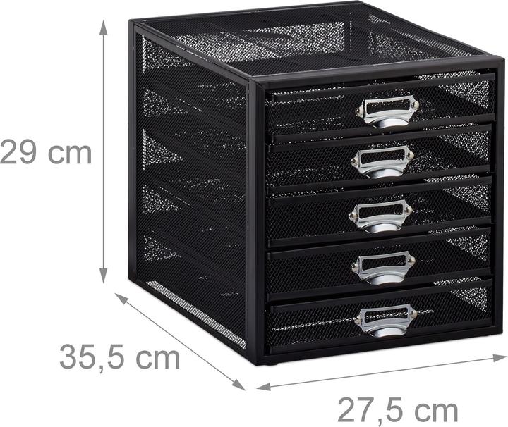 Produktbild Relaxdays Schubladenbox