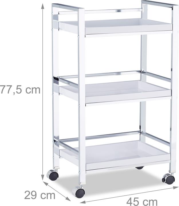 Produktbild Relaxdays Servierwagen