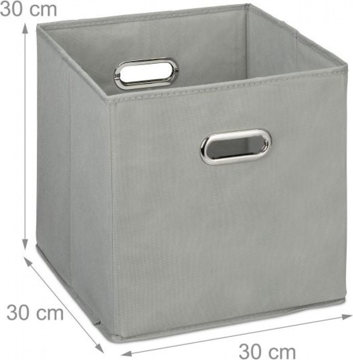 Actual product image Relaxdays 4x storage box (30 x 30 x 30 cm, 26 l)