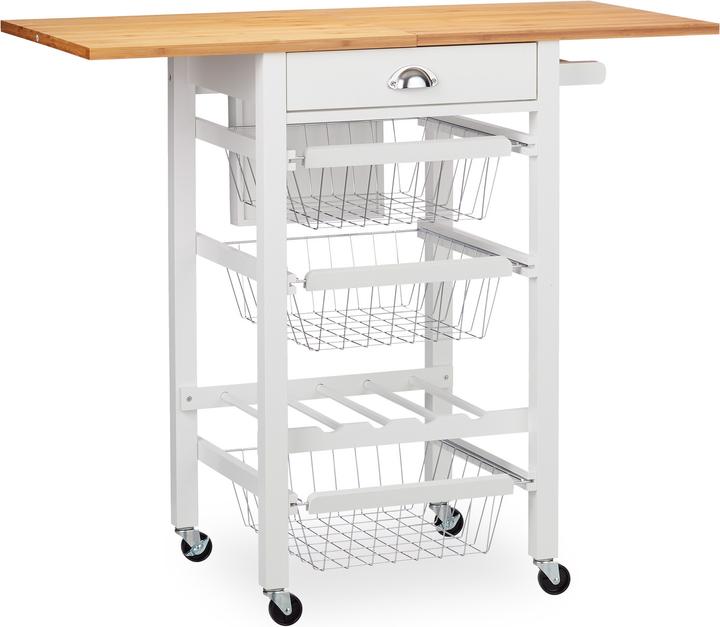 Produktbild Relaxdays Küchenwagen
