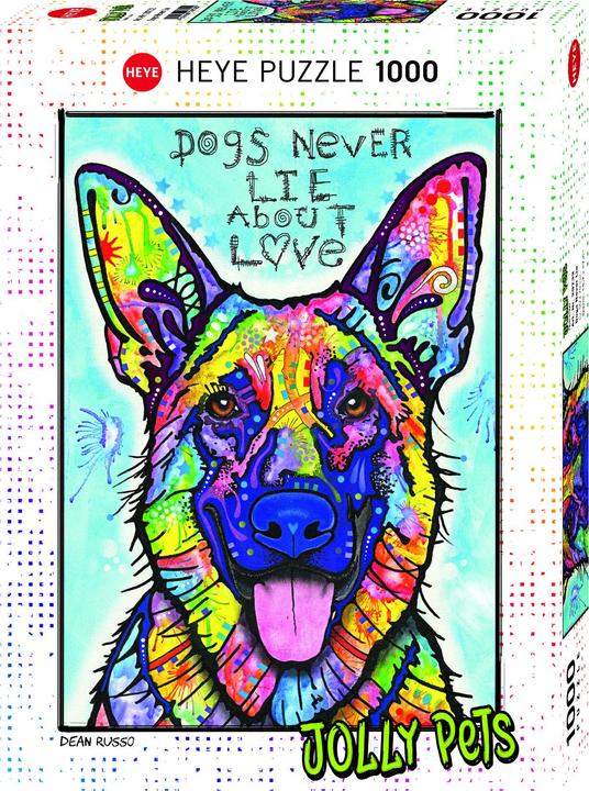 Actual product image Heye Dogs Never Lie (1000 pieces)