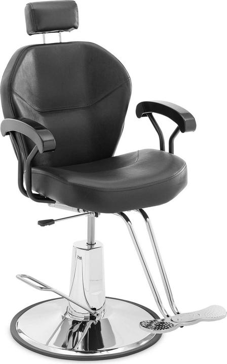 Physa Friseurstuhl Friseursessel Kopf- und T-Fussstütze 52 - 64 cm 150 kg neigbar