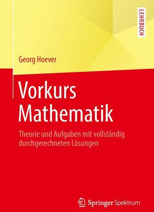 Produktbild Vorkurs Mathematik (Deutsch, Georg Hoever, 2014)