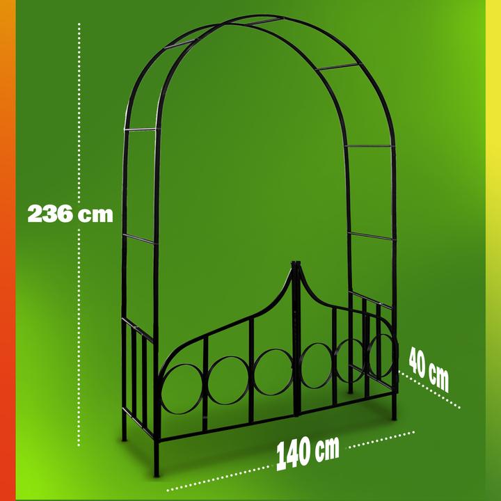 Produktbild Deuba Rosenbogen (40 cm, 140 cm)