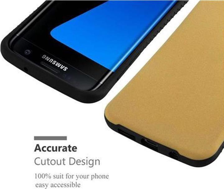 Immagine prodotto Cadorabo Copertina rigida ibrida gommata (Samsung Galaxy S7 Edge)