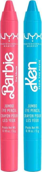 NYX Professional Make-Up Eyeliner Kit Barbie Limited Edition (Rose, Blue)