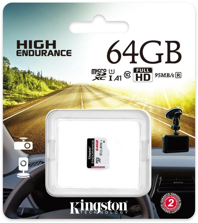 Produktbild Kingston High Endurance (64 GB, microSDXC, U1, UHS-I)