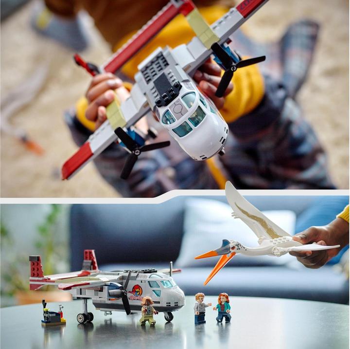 Actual product image LEGO Quetzalcoatlus: Aircraft raid (76947, LEGO Jurassic World)