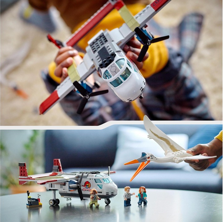 Produktbild LEGO Quetzalcoatlus: Flugzeug-Überfall (76947, LEGO Jurassic World)