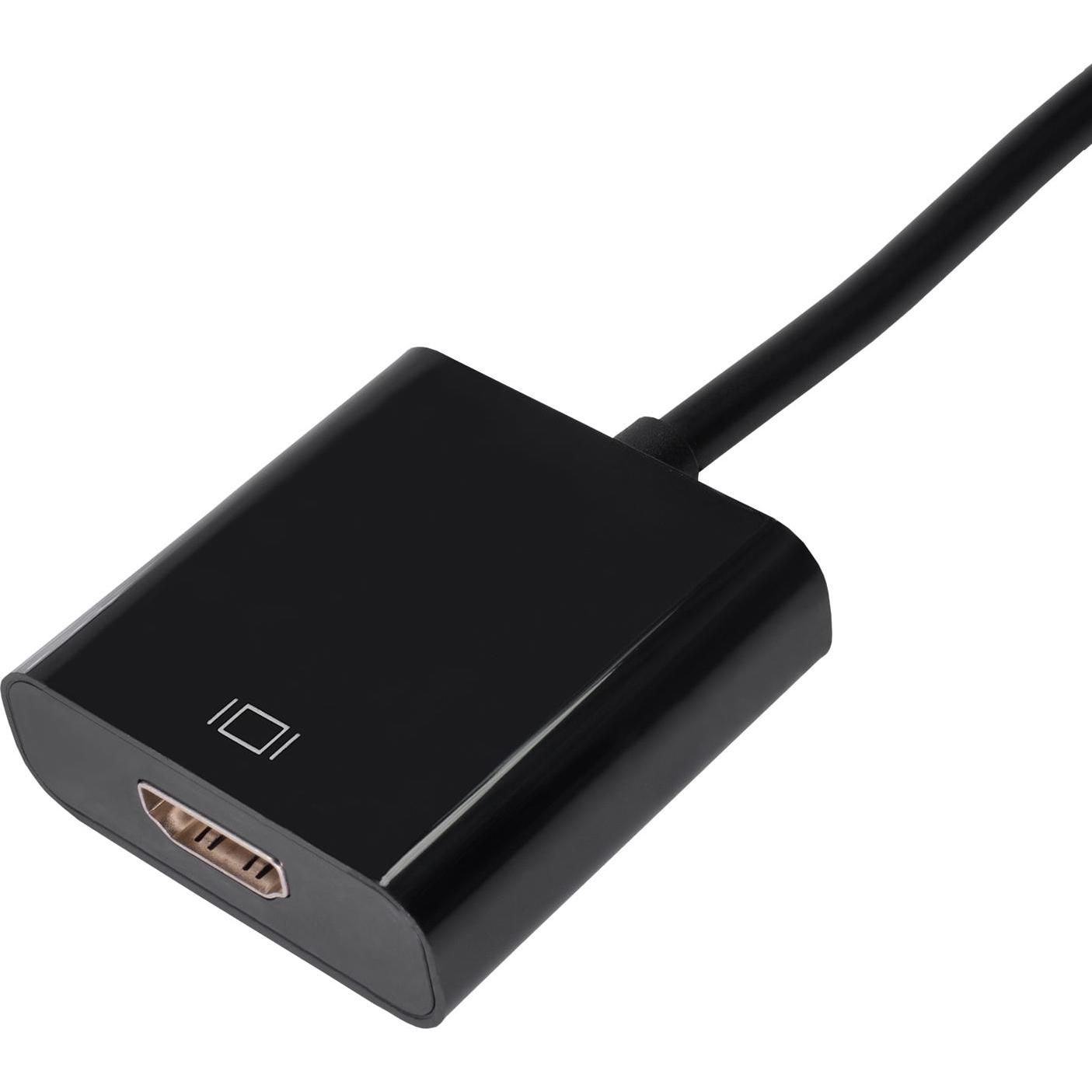 Thumbnail - Akyga AK-AD-11 (HDMI, 11.90 cm), Data + Video Adapter, Schwarz