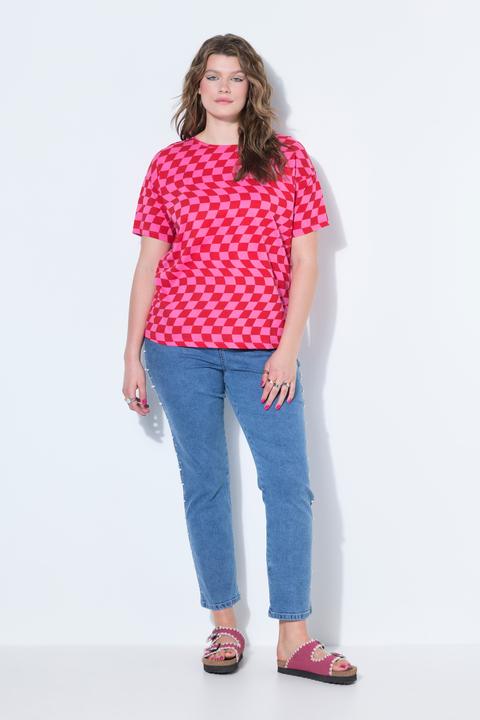 Produktbild Studio Untold T-Shirt, oversized, Schachbrett-Muster (42, 44)