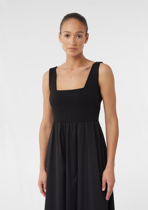 Image du produit Comma Kleid Midikleid mit Popeline-Rock und Karree-Ausschnitt (36)