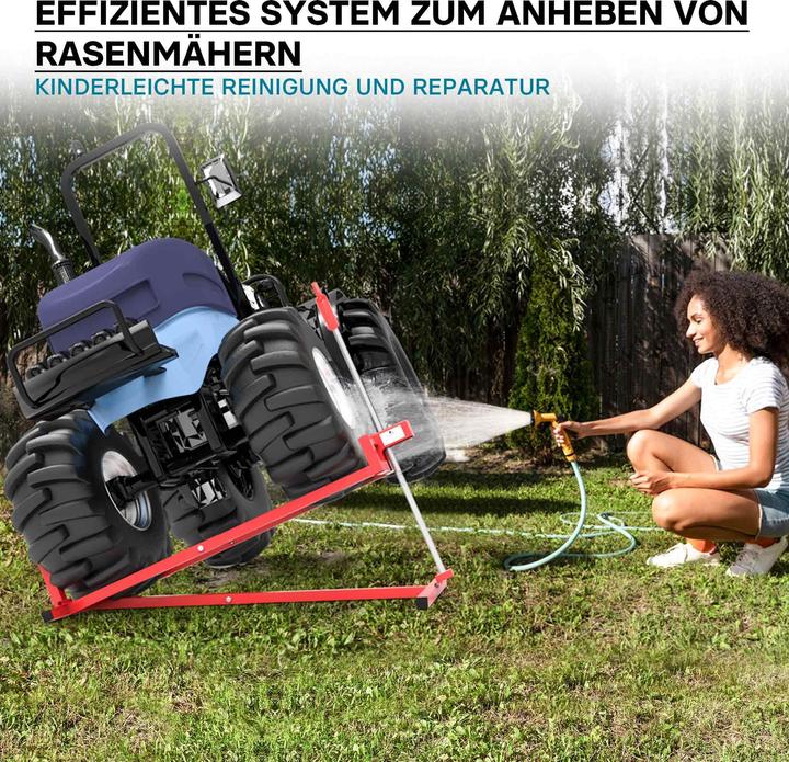 Produktbild Wiltec Adapter Rasentraktorheber Akkuschrauber Bit Hebevorrichtung Aufsitzmäher (Rasentraktor, Gartenmaschinen Aufsatz)