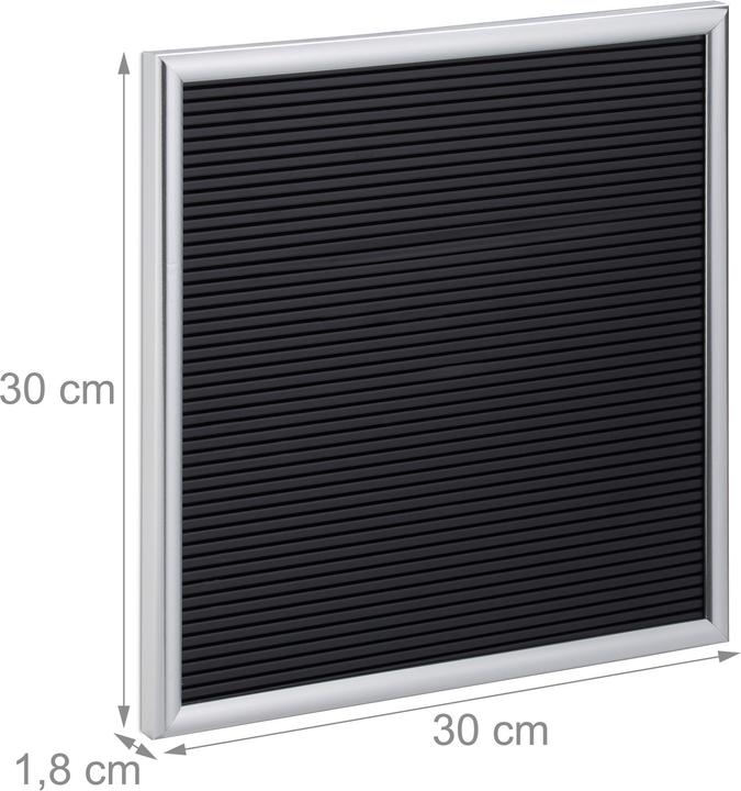 Produktbild Relaxdays Letterboard (Wandtafel, 30 x 30 x 2 cm)