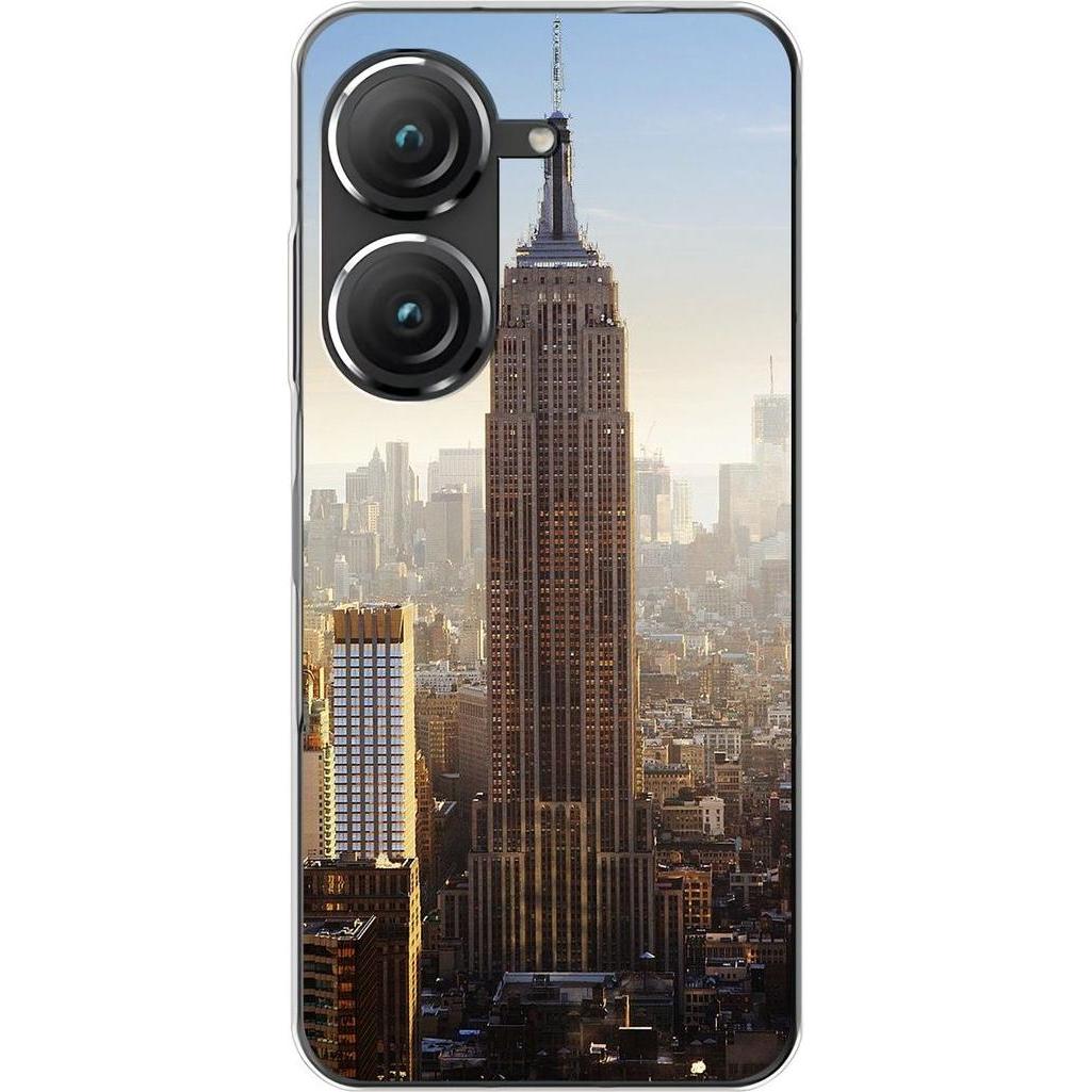 König Design Hülle Handy Schutz für Asus Zenfone 9 Case Cover Tasche Bumper Etuis TPU Neu (Asus Zenfone 9), Smartphone H...