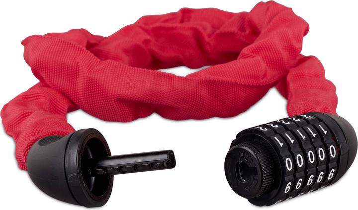 Actual product image Relaxdays 5 Digit Combination Chain Lock (120 cm)