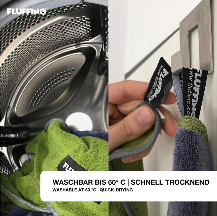 Image du produit Fluffino Set de 2 serviettes pour chiens (Chien)