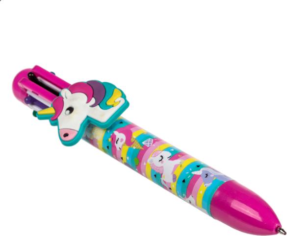 Actual product image Magni OOTB biros, 6 colours, unicorn (Multicoloured, 1 x)