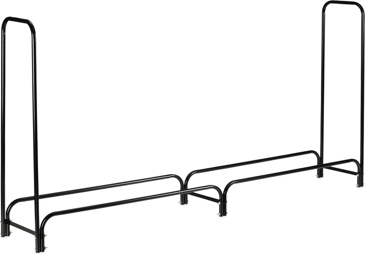 Immagine prodotto Relaxdays Scaffale portalegna da camino (245 x 40 x 122 cm)