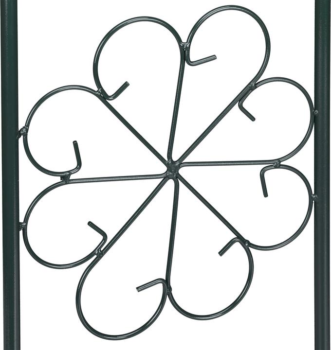 Actual product image Relaxdays Metal Rose Pavilion (160 cm, 160 cm)