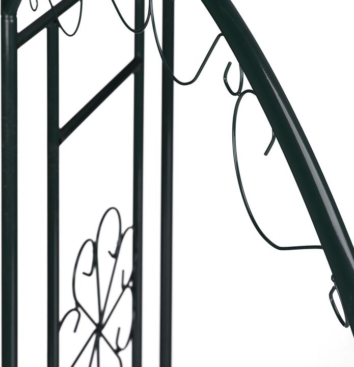 Actual product image Relaxdays Metal Rose Pavilion (160 cm, 160 cm)