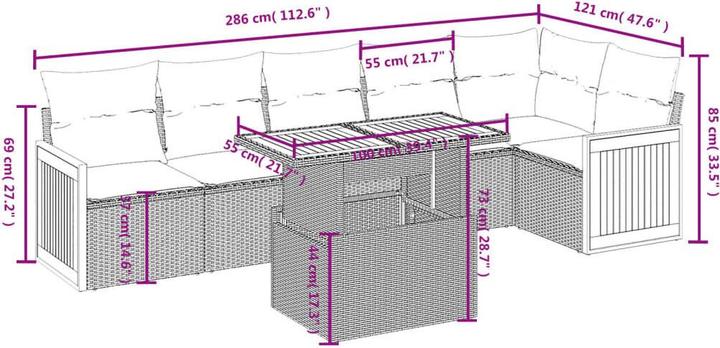 Immagine prodotto vidaXL Palmer