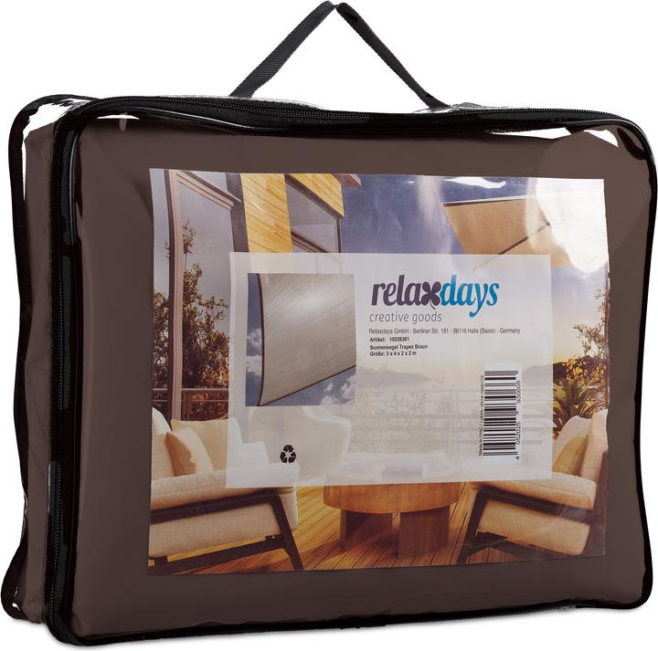 Produktbild Relaxdays Sonnensegel (400 x 300 x 0.5 cm)