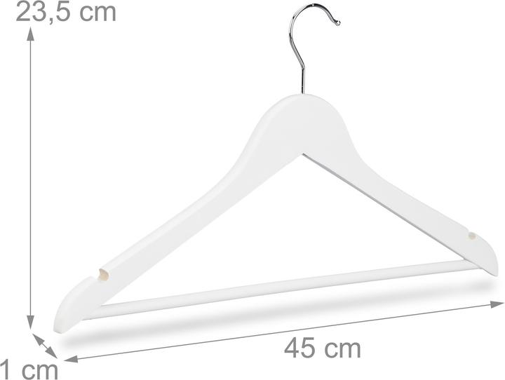 Immagine prodotto Relaxdays Kleiderbügel (50x)