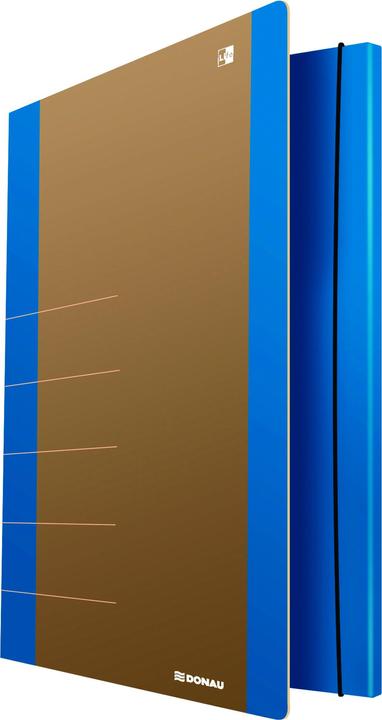 Image du produit Donau Chemise Life A4 bleu fluo (A4, 1 x)
