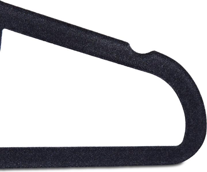 Actual product image Relaxdays Velvet Clothes Hanger Set (1x)