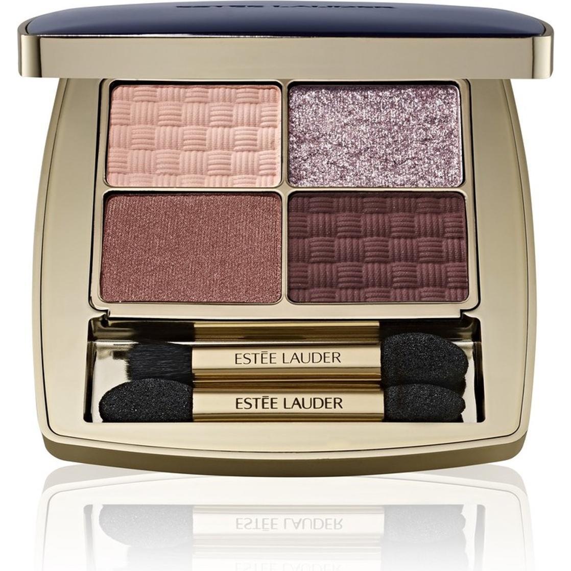 EstéE Lauder, Ombretto, Estee Lauder - Pure Color Luxe Eyeshadow Quad - Power Brunch 4 Gr (Abbronzatura, Power Brunch)