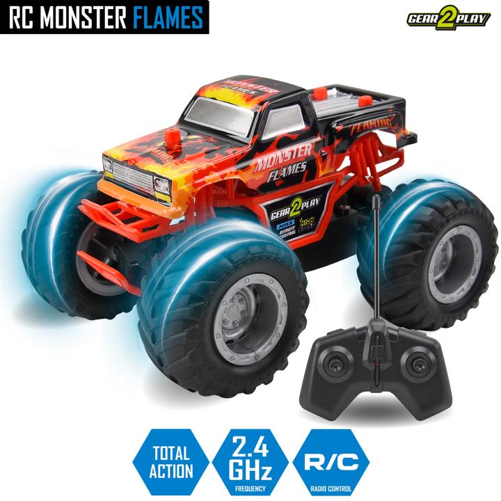 Actual product image Gear2play Radio-controlled monster flames