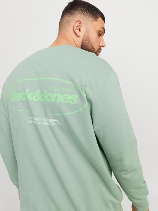 Produktbild Jack & Jones Plus Size Gedruckt Sweatshirt Sweatshirt (4XL)