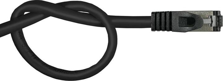 Immagine prodotto Good Connections Alcasa 8060-HP010S Cavo di rete 1 m Cat6a S/FTP (S-STP) Nero (S/FTP, CAT6a, 1 m)