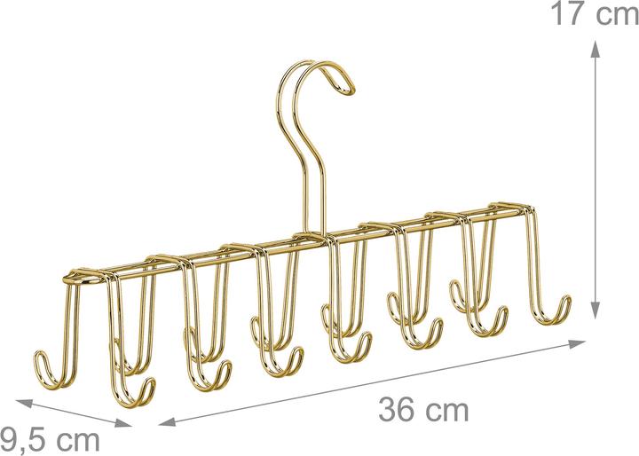 Image du produit Relaxdays Cintre Porte-Cravates (1 x)