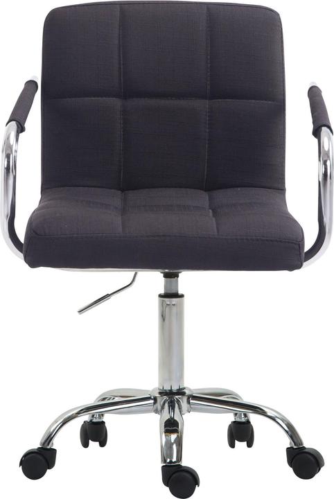 Image du produit CLP Chaise de bureau Lucy V2 tissu, noir