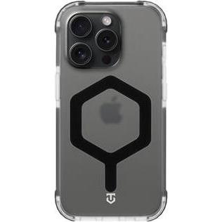 Tactical MagForce Hexagon-Schutzhülle für Apple iPhone 15 Pro T-Schwarz (Apple iPhone 15 Pro), Cover smartphone, Nero