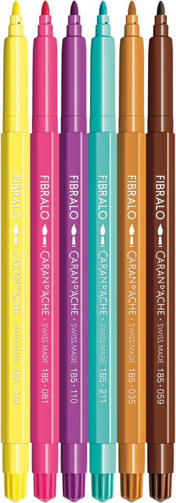 Image du produit Caran d'Ache Feutres Fibralo Kawaii (6x)