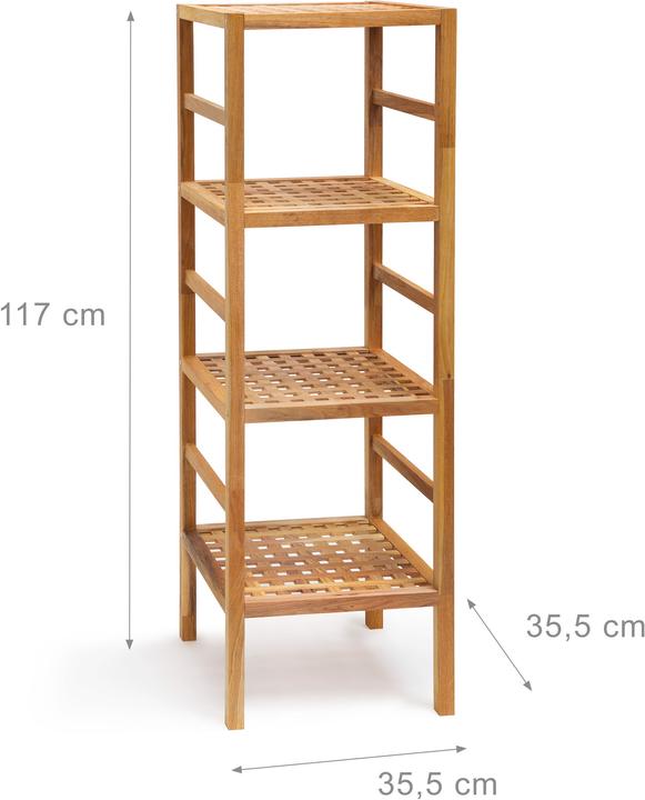 Produktbild Relaxdays Badregal (36 x 35.5 x 117 cm)