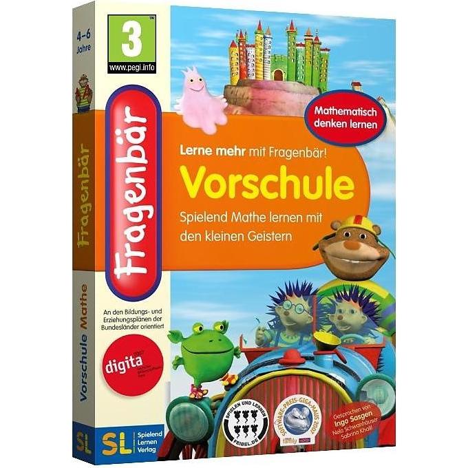 Spielend Lernen Fragenbär, Vorschule - Spielend Mathe lernen mit den kleinen Geistern, 1 CD-ROM (Deutsch)