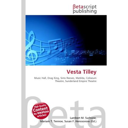 Vesta Tilley, Fachbücher