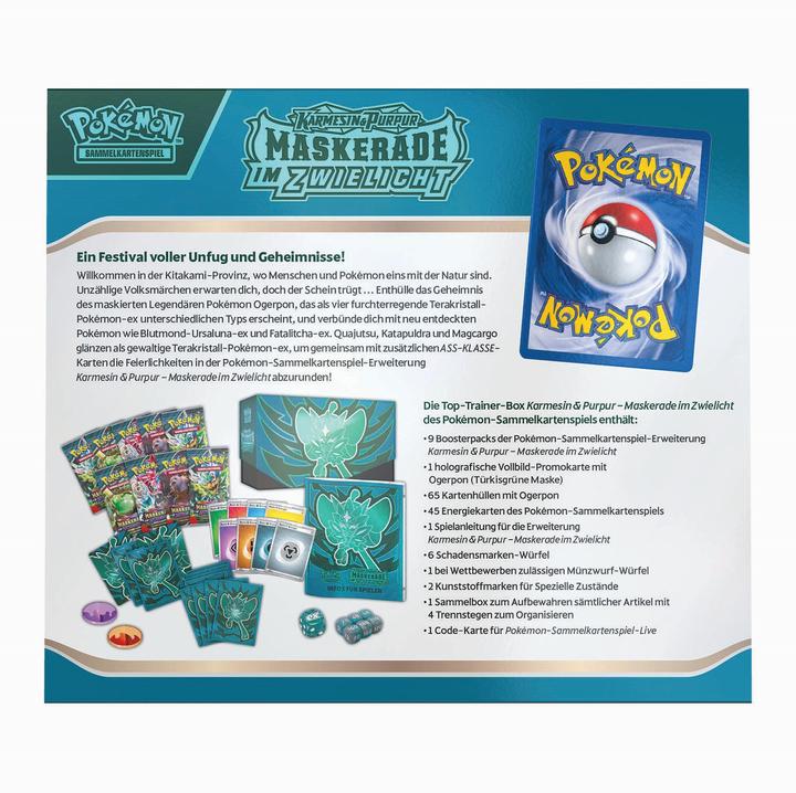 Image du produit Pokémon Twilight Masquerade (Allemand, Boîte Elite / Top Trainer)