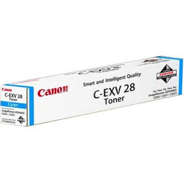 Canon, Toner, C-EXV 28 toner cartridge 1 pc(s) Original Cyan (C)